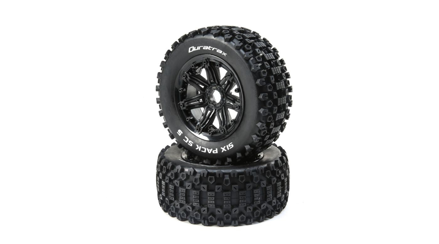 Six Pack 1/5 SC Sport Mounted Black 24mm (2)