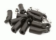 M4 Size Angled 25mm Length Ball Ends Type Tie Rod Ends, w/ 3mm Ball Links