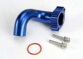 5287 HEADER BLUE ANODIZED