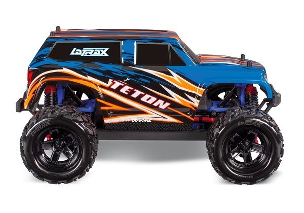 LaTrax Teton: 1/18 Scale 4WD Electric Monster Truck