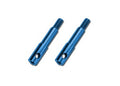 Front Aluminum Wheel Spindles, Left & Right: Jato
