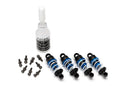 7560X Shocks Alum Assembled w/Springs (4)