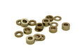 Billet Machined 16pcs Aluminum M3x6 Washer Spacer (0.5, 1.0, 2.0, 3.0mm)