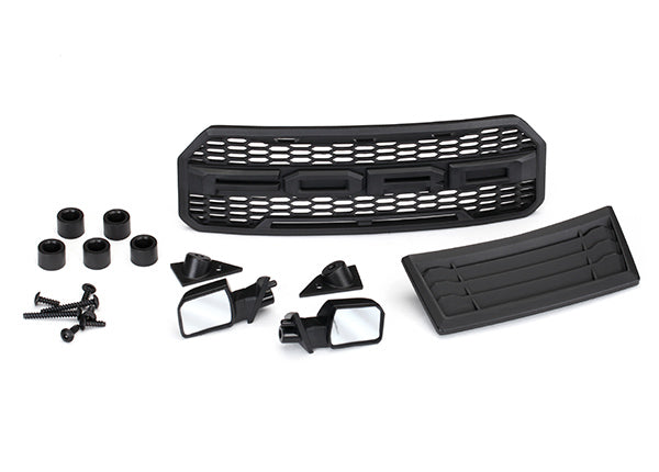Body accessories kit, 2017 Ford Raptor (includes grille, hood insert, side mirrors, & mounting hardware)