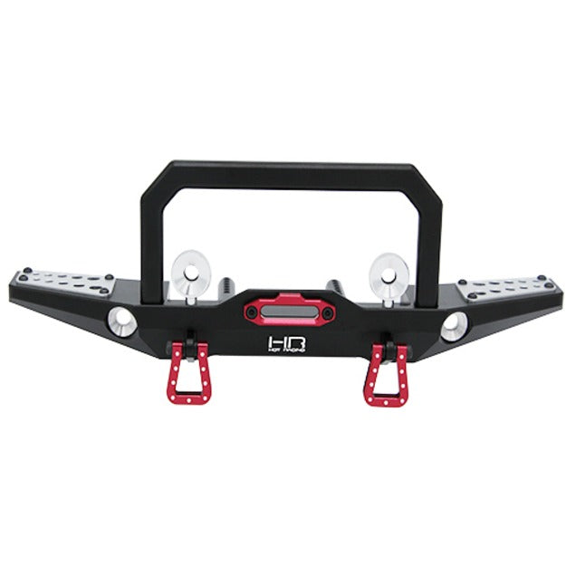 TRXF03ERP01 Aluminum Diamond Rear Bumper - TRX-4
