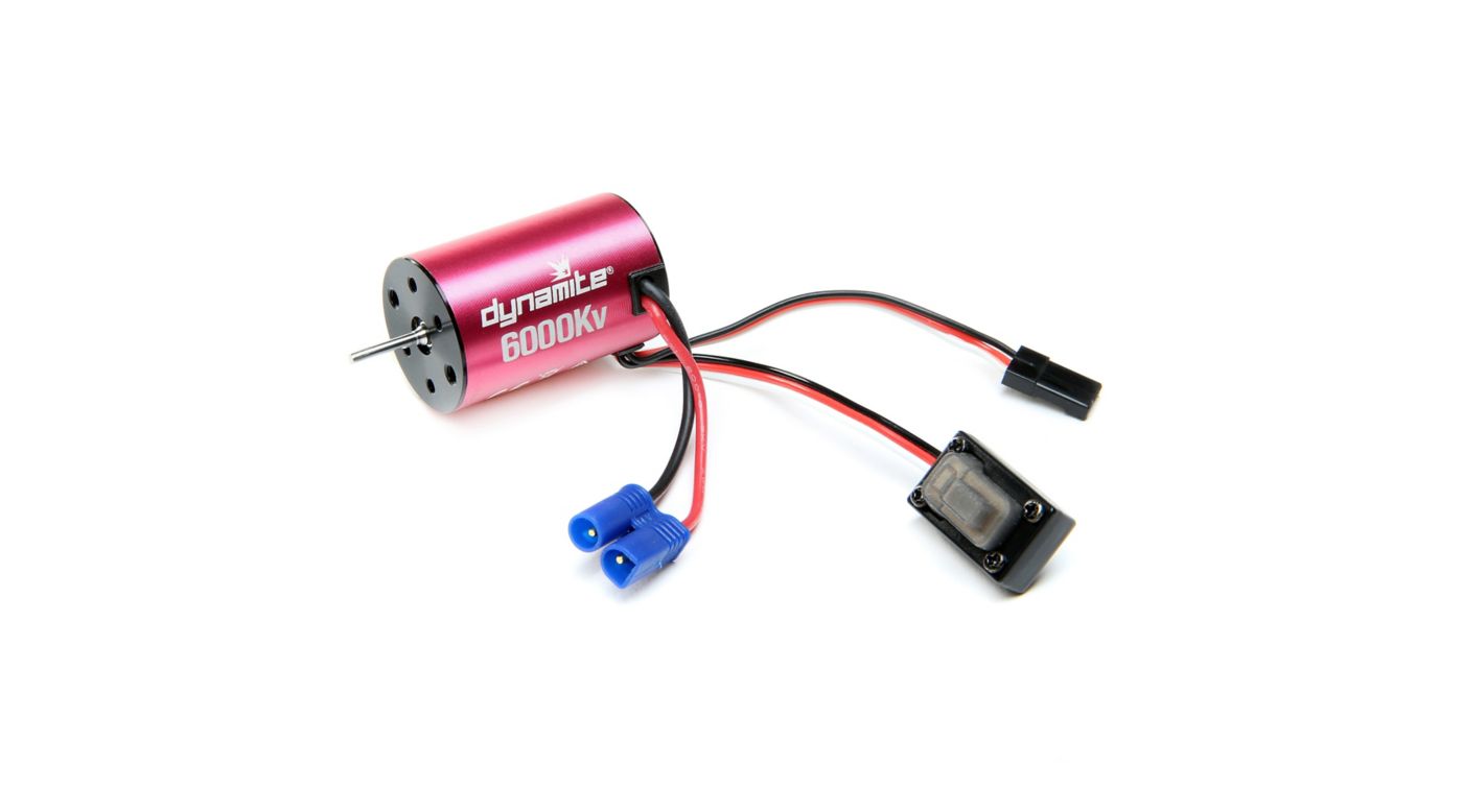Brushless Motor/ESC, 2n1 Combo, 6000Kv: Mini-T 2.0