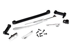 Door handles, left, right & rear tailgate/ windshield wipers, left & right/ retainers (2)/ 1.6x5 BCS (self-tapping) (7) (fits #8130 body)
