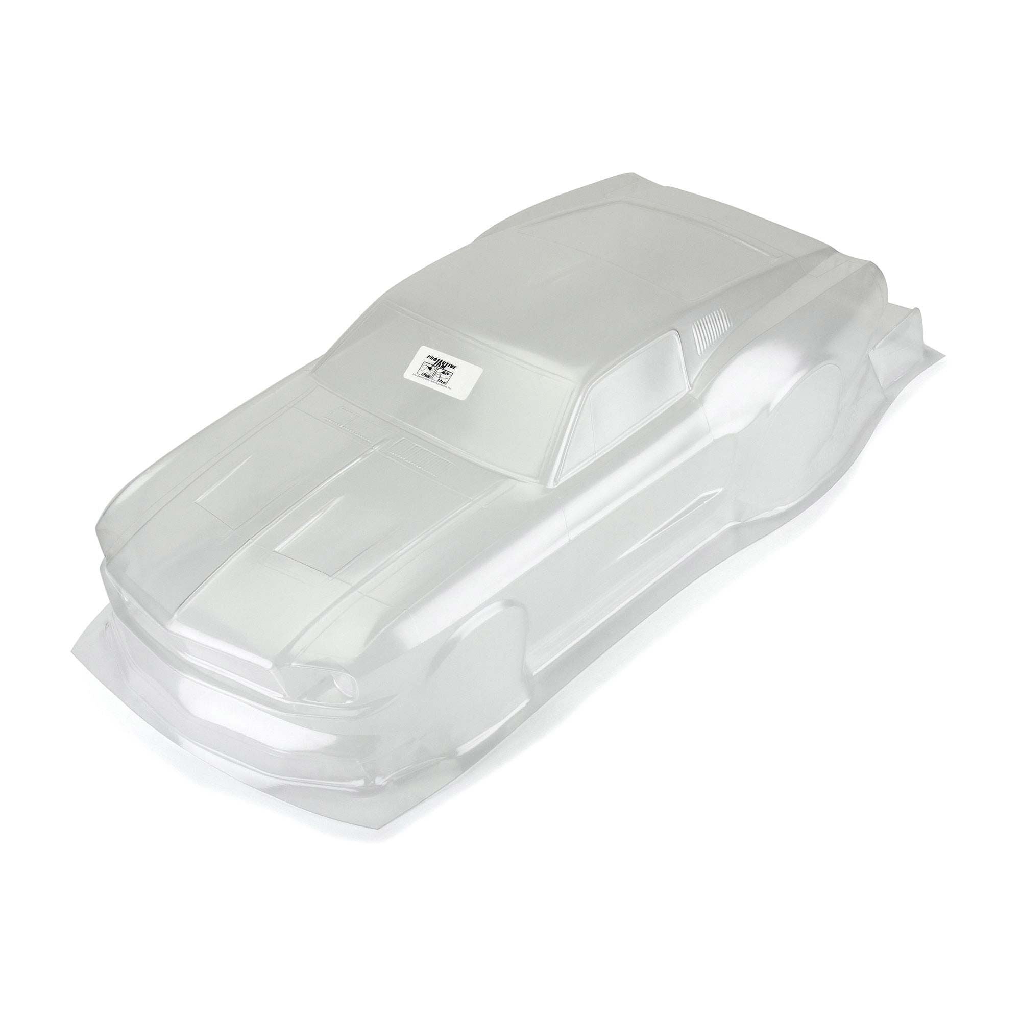 1967 Ford Mustang Clear Body for SC Drag
