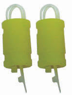 21 SILICONE EXHAUST COUPLER NEON YL (2)