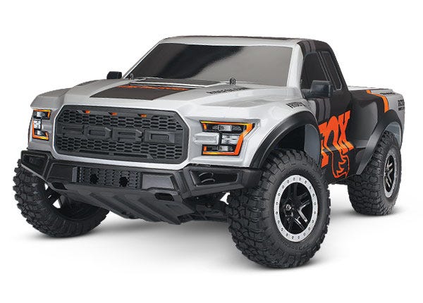 Ford F-150 Raptor: 1/10-Scale Ford F-150 Raptor with TQ 2.4GHz radio system (Online price includes ground shipping to the lower 48 states)