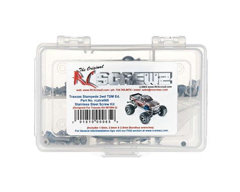 RC Screwz Stainless Screw Kit Stampede 4x4 TSM