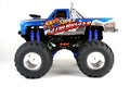 TAM58549   1 /10 Super Clod Buster 4X4 Monster Truck Kit Tamiya is proud to present the Super Clod Buster as an assembly kit. This monster truck features an American pick-up truck like body that gives it a realistic appearance.