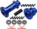 CNC Aluminum Hub Set Blue: PM-MX