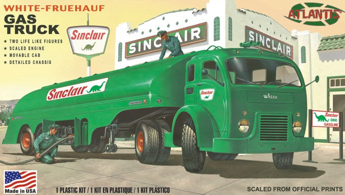 1/48 White-Fruehauf Gas Truck w/2 Figures (formerly Revell)