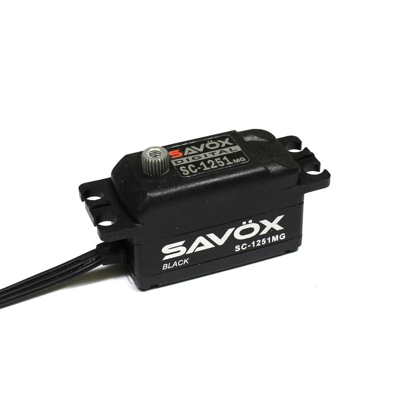 BLACK EDITION LOW PROFILE DIGITAL SERVO .09/125 @ 6.0V