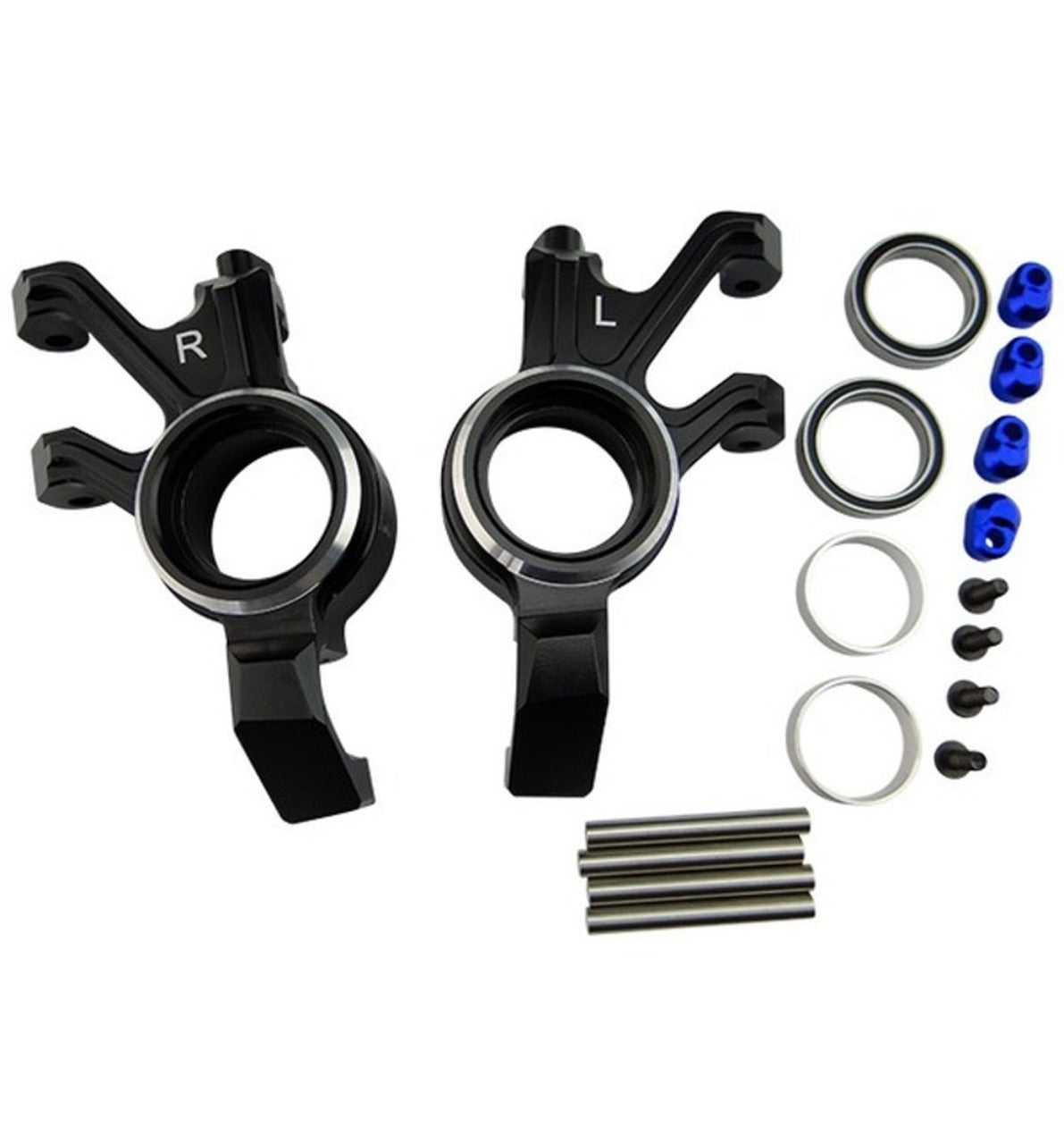 XMX2101 Aluminum Steering Knuckle Black X-Maxx