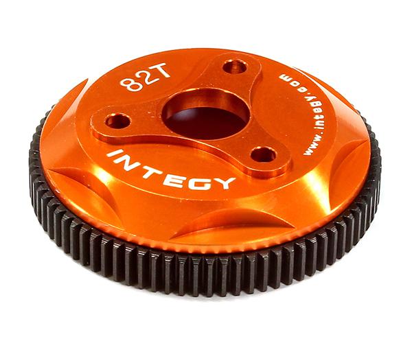 82T Metal Spur Gear for Traxxas 1/10 Electric Stampede 2WD Rustler 2WD Slash 2WD T8028ORANGE