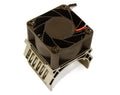 42mm Motor Heatsink+40x40mm Cooling Fan 17k rpm for Traxxas 1/10 E-Maxx C28606GREY